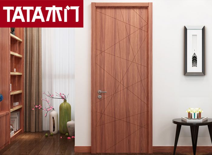 撫順TATA木門 簡約時尚室內門 實木復合套裝門 免漆定制木門 編號：SHZS001949